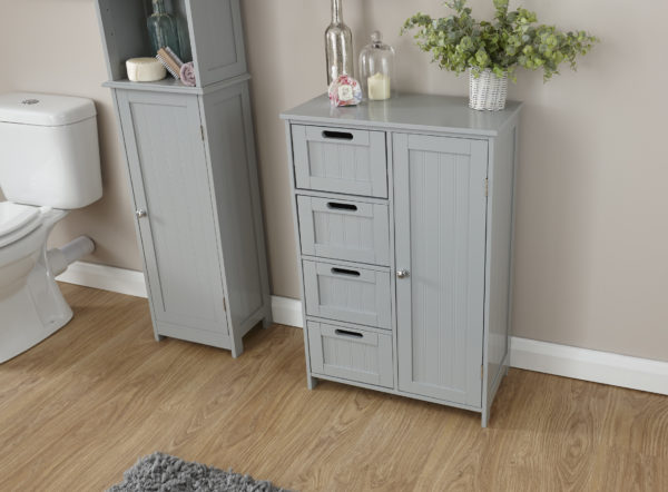 Skala Grey Multi Cabinet | Self Assembly