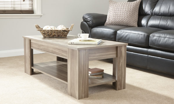 Shetland Lift Up Coffee Table | Walnut | Self Assembly