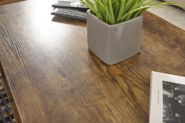 Maluku Coffee Table with Shelf | Mango Finish