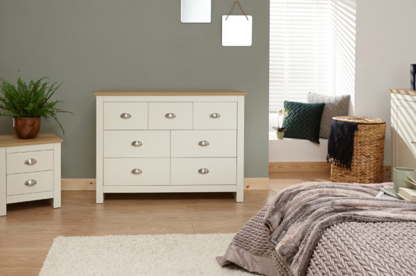 Fife Cream Merchants Chest | Cream | Self Assembly