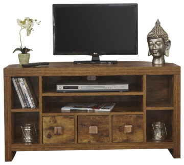 Maluku Corner TV Unit | Mango | Clearance