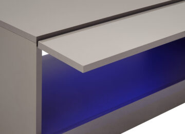 Lugo Grey Coffee Table | Lift Up Panels
