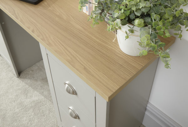 Fife Grey Desk | Grey | Self Assembly
