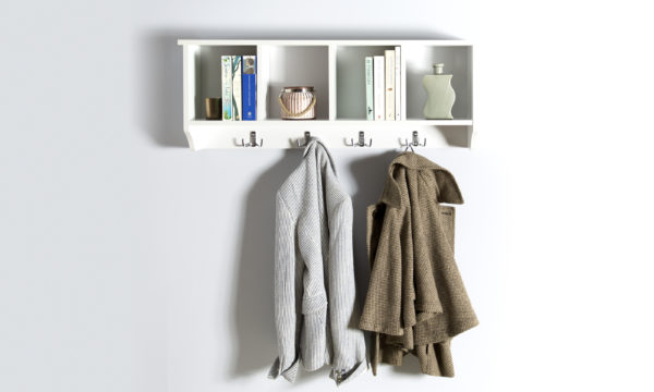Wall Rack | White | Self Assembly