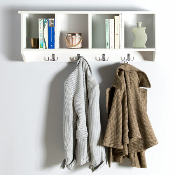 Wall Rack | White | Self Assembly