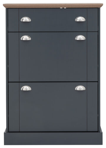 Oban Slate Blue Shoe Cabinet