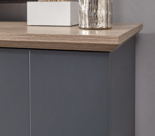 Oban Large TV Unit | Slate Blue | Self Assembly
