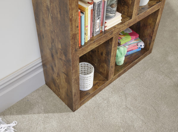 Maluku Tall Bookcase | Mango | Self Assembly