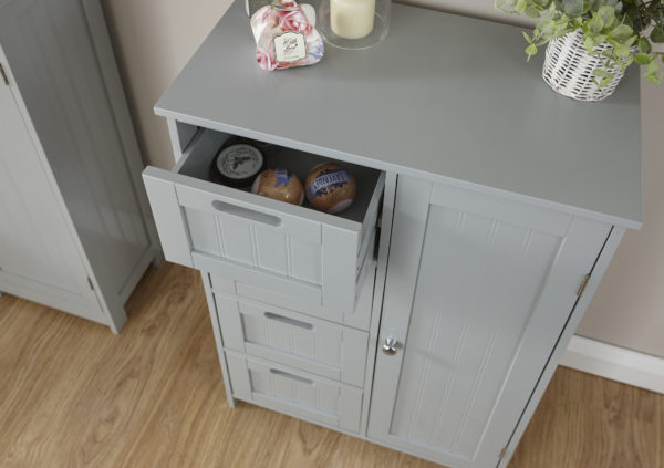 Skala Grey Multi Cabinet | Self Assembly