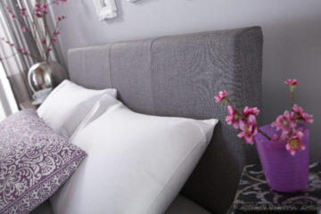 Baltimore Grey 5′ King Size Ottoman Bed