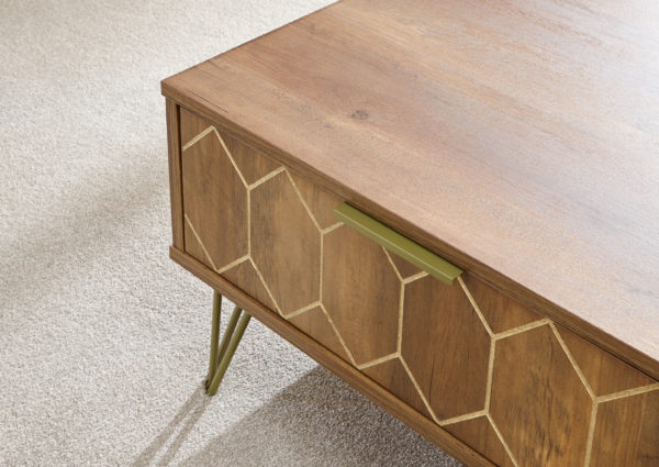 Kentwood Mango Coffee Table | Self Assembly