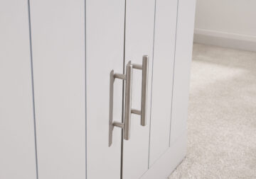 Oban Grey 2 Door Compact Sideboard with Drawers