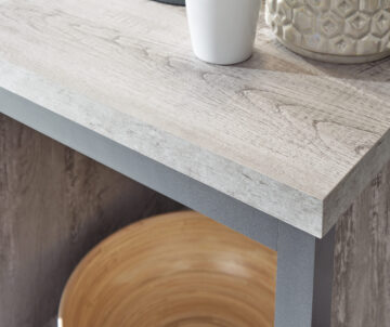 Fenway Grey Simple Lamp Table