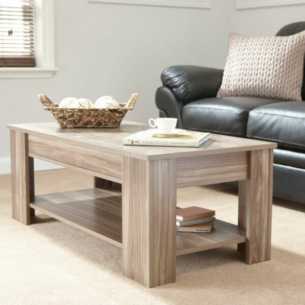 Shetland Lift Up Coffee Table | Walnut | Self Assembly