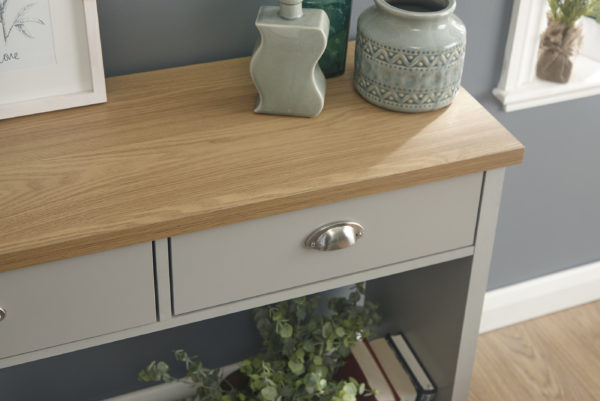 Fife Grey Console Table | Grey | Self Assembly