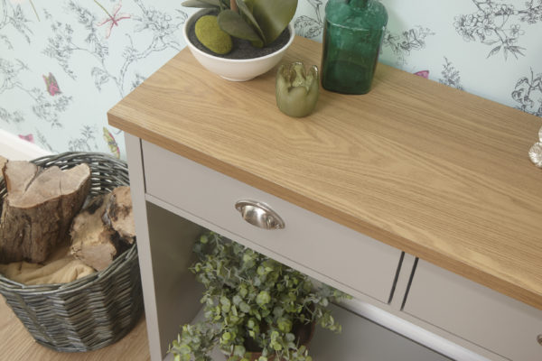 Fife Grey Console Table | Grey | Self Assembly