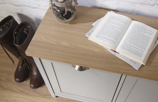 Fife Grey Shoe Unit | Grey | Self Assembly