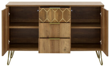 Kentwood 2 Door Sideboard with Drawers | Mango Finish