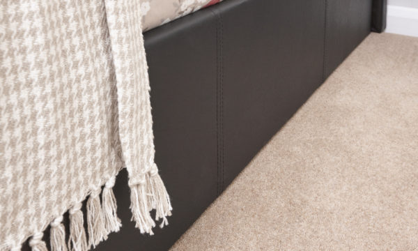 Marikina End Lift Ottoman Single Bed | Black