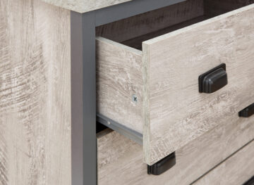 Fenway Grey 4 Piece Bedroom Set