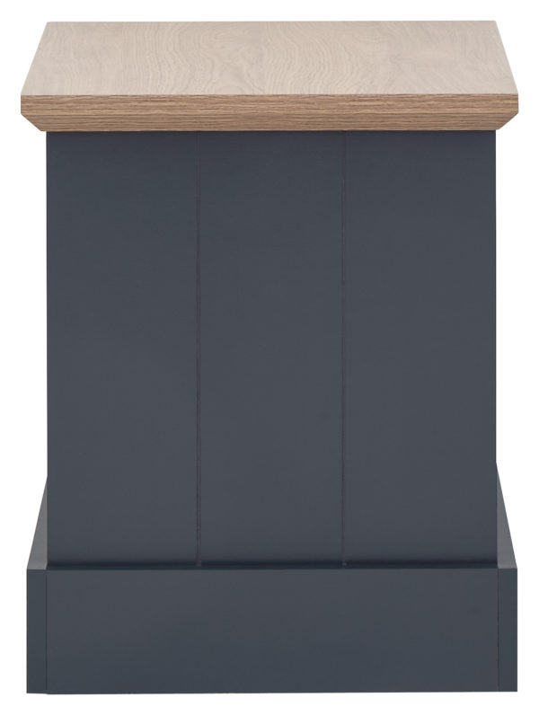 Oban Lamp Table | Slate Blue | Self Assembly