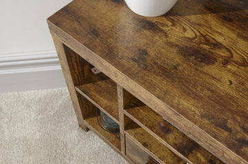 Maluku Corner TV Unit | Mango | Clearance