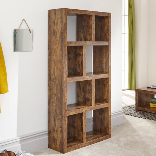 Maluku Tall Bookcase | Mango | Self Assembly