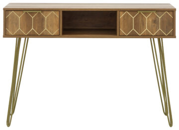 Kentwood 2 Drawer Console Table | Mango Finish