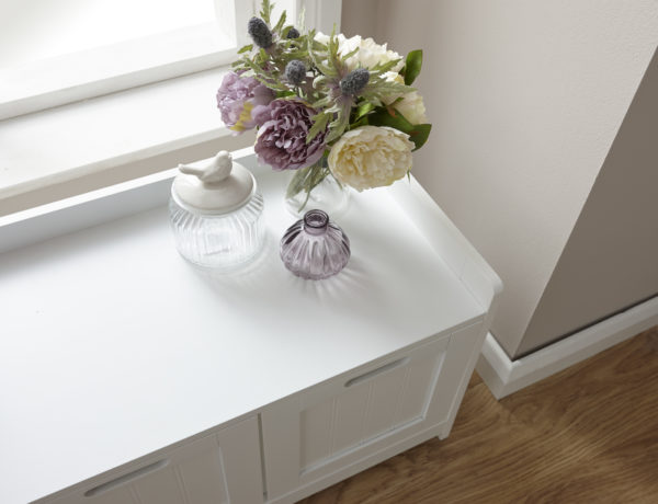 Skala White 3 Door Storage Unit | Self Assembly