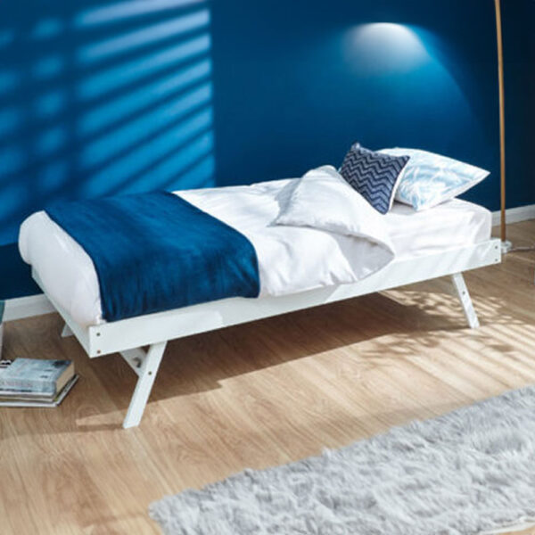 Reus Wooden Trundle for Day Bed | White