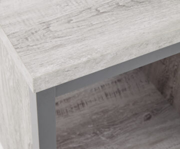 Fenway Grey Simple Lamp Table
