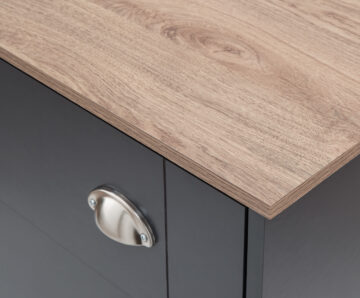 Oban Slate Blue Shoe Cabinet