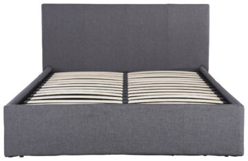 Baltimore Grey 5′ King Size Ottoman Bed