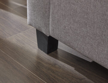 Roma Grey Fabric Window Seat