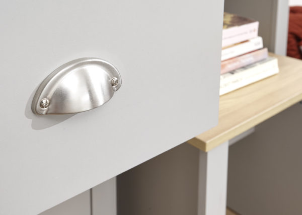 Fife Grey Dressing Table Set | Grey | Self Assembly