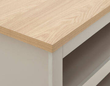 Fife Grey Shoe Bench