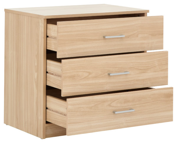 Elgin 3 Piece Bedroom Set | Oak