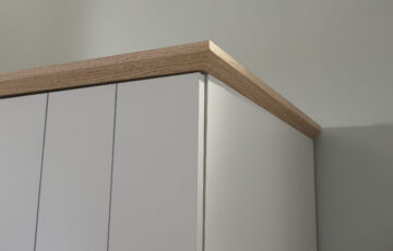 Oban Grey 3 Door Wardrobe with Drawers