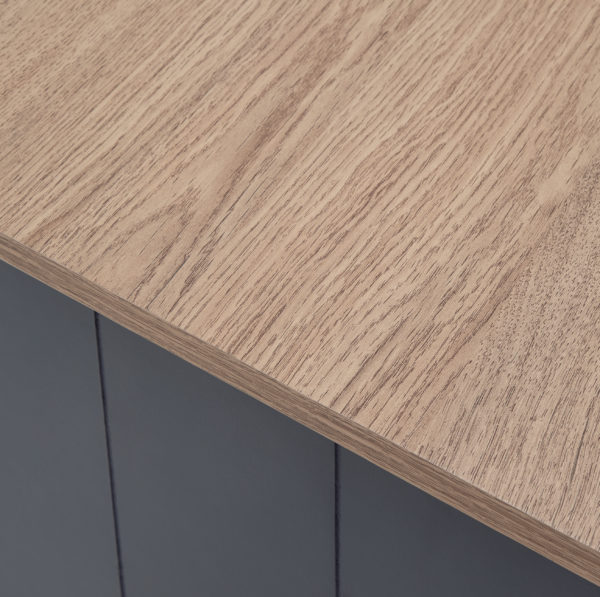 Oban Lamp Table | Slate Blue | Self Assembly