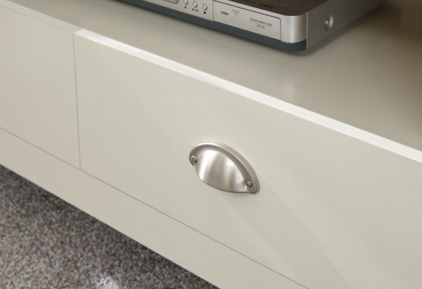 Fife Cream Corner TV Unit | Cream | Self Assembly