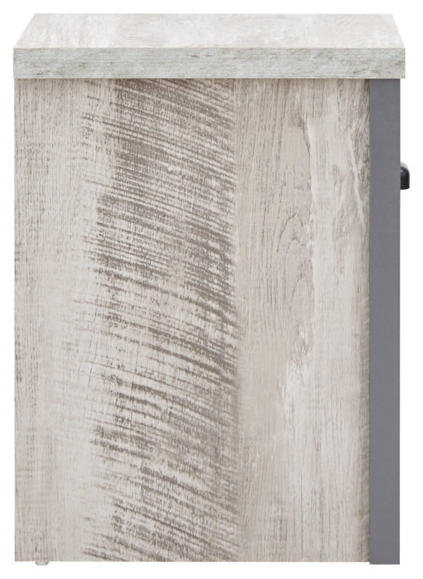 Fenway Lamp Table | Grey | Bedside Table | Self Assembly
