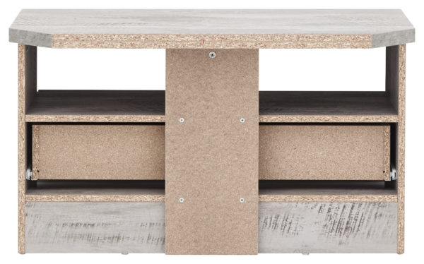 Fenway Corner TV Unit | Grey | Self Assembly