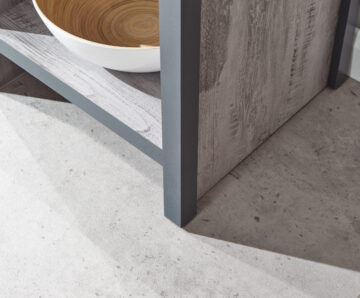 Fenway Grey Simple Lamp Table