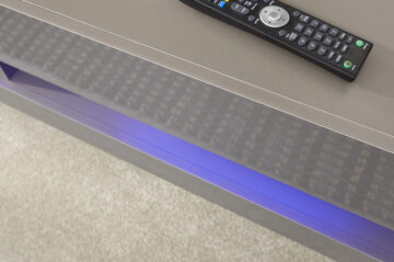 Lugo Grey Wall TV Unit 150cm | LED