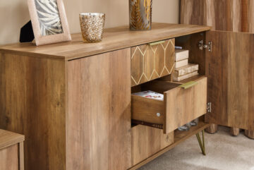 Kentwood 2 Door Sideboard with Drawers | Mango Finish