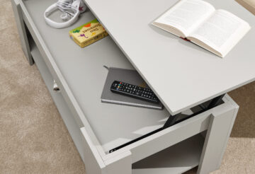Shetland Grey Lift Up Coffee Table