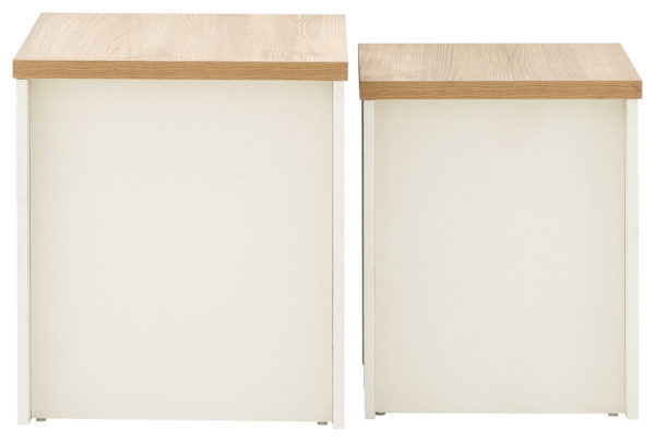 Fife Cream Nesting Tables | Cream | Self Assembly