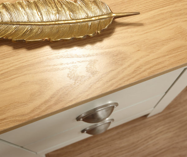 Fife Cream 2 Drawer Bedside | Cream | Self Assembly