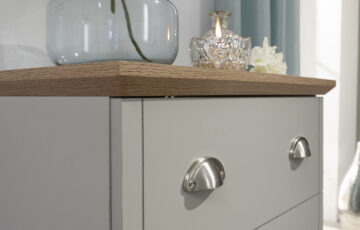 Oban Grey 3 Drawer Chest