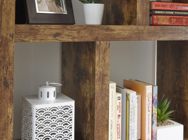 Maluku Tall Bookcase | Mango | Self Assembly